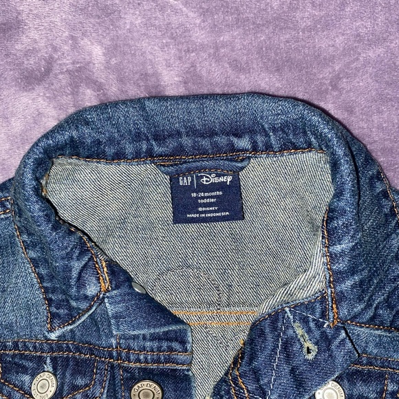 Disney Mickey Mouse Denim Jacket - Picture 3 of 3